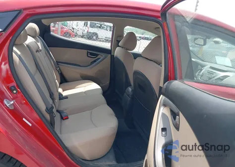 2016 Hyundai Elantra Se from USA, damaged, VIN KMHDH4AE4GU603267